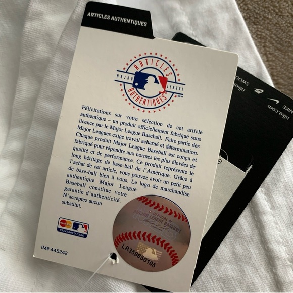 Detroit Tigers MLB Nike Premium Practice Shirt White Men's XXL 2012 Baseball HTF - Picture 11 of 13